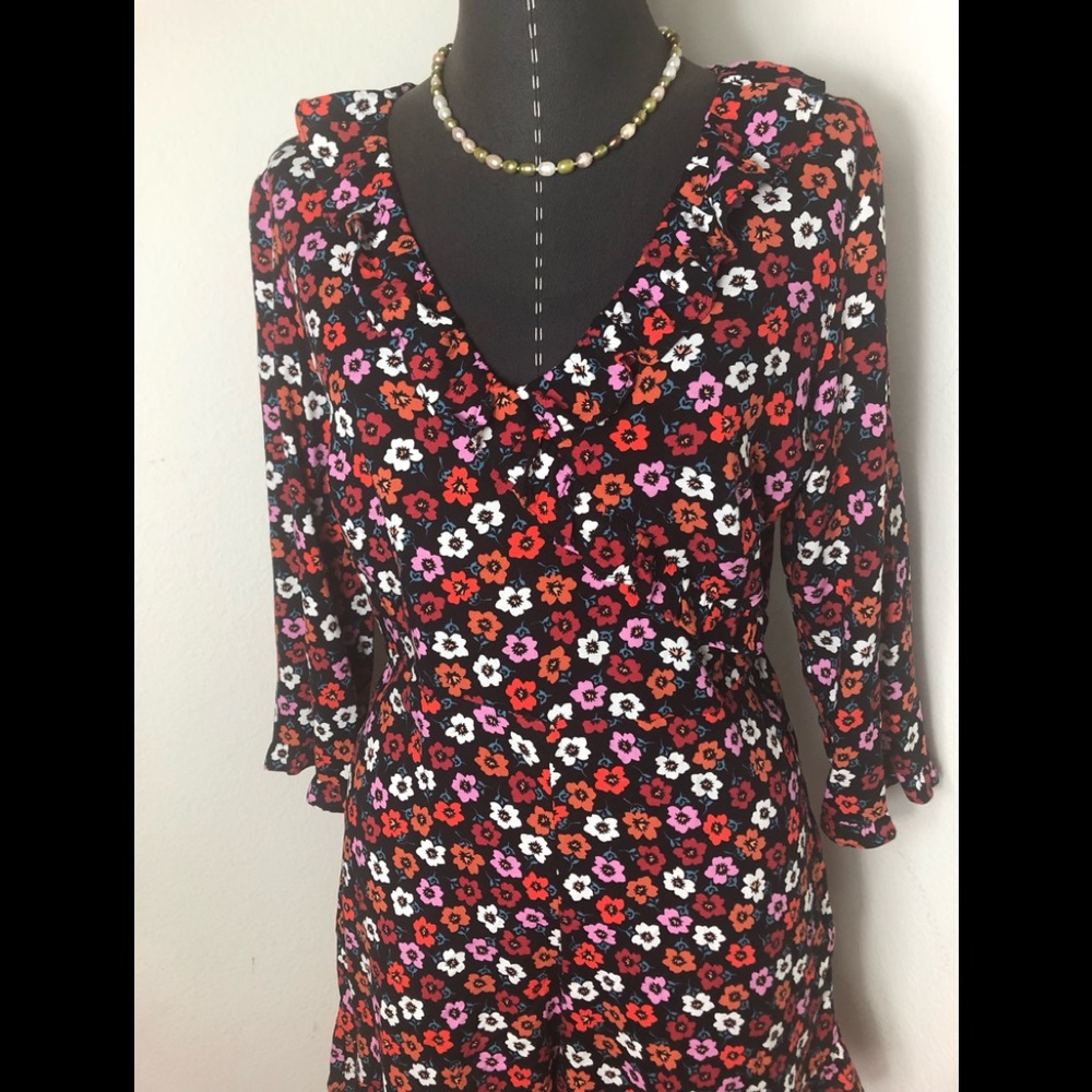 Topshop Floral Rompers - Picture 3 of 5